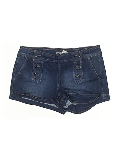 Pre-owned Maurices Denim Shorts In Blue