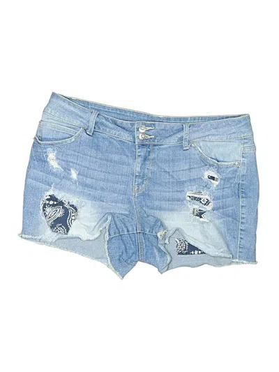 Pre-owned Maurices Denim Shorts In Blue