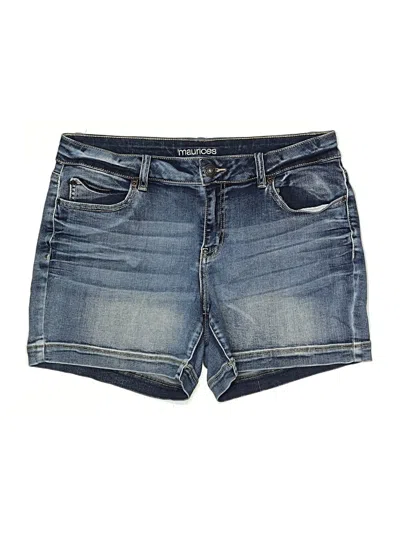 Pre-owned Maurices Denim Shorts In Blue