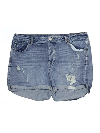 Pre-owned Maurices Denim Shorts In Blue