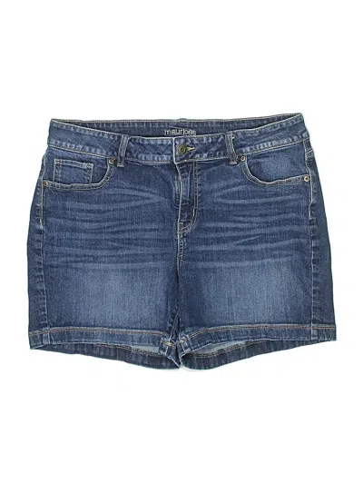 Pre-owned Maurices Denim Shorts In Blue