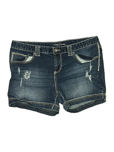 Pre-owned Maurices Denim Shorts In Blue