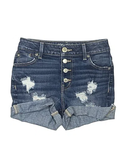Pre-owned Maurices Denim Shorts In Blue