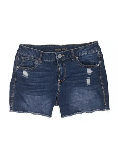 Pre-owned Maurices Denim Shorts In Blue