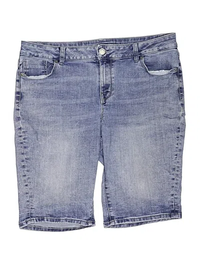 Pre-owned Maurices Denim Shorts In Blue