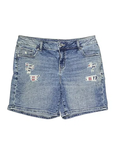 Pre-owned Maurices Denim Shorts In Blue