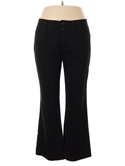 Pre-owned Maurices Dress Pants In Black