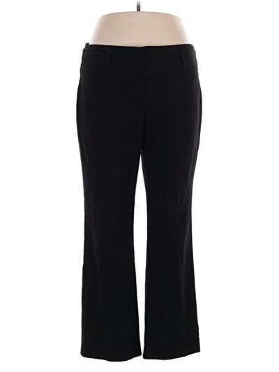 Pre-owned Maurices Dress Pants In Black