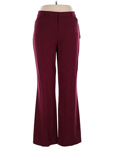 Maurices Dress Pants In Burgundy