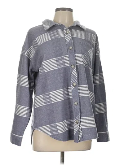 Pre-owned Maurices Fleece Jacket In Gray