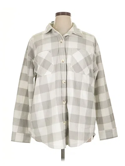 Pre-owned Maurices Fleece Jacket In Gray