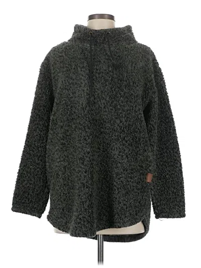 Pre-owned Maurices Fleece Jacket In Gray
