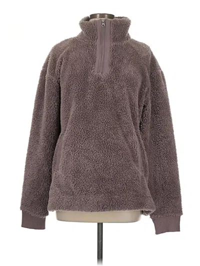 Pre-owned Maurices Fleece Jacket In Gray