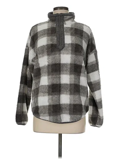 Pre-owned Maurices Fleece Jacket In Gray