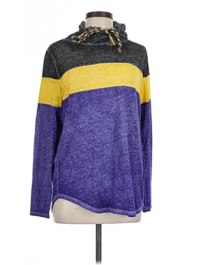 Pre-owned Maurices Fleece Jacket In Purple