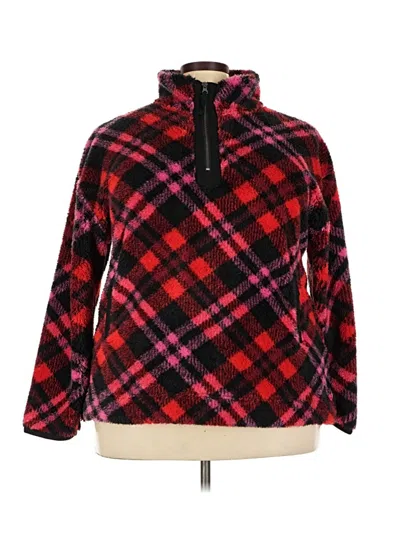 Maurices Fleece Jacket In Red