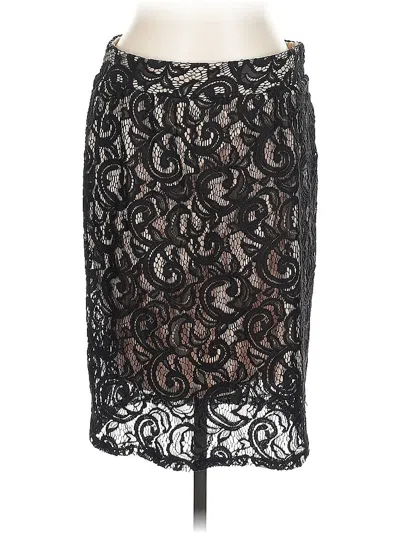 Pre-owned Maurices Formal Skirt In Black