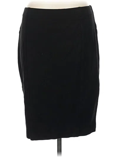 Pre-owned Maurices Formal Skirt In Black