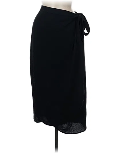 Pre-owned Maurices Formal Skirt In Black