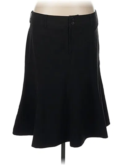 Pre-owned Maurices Formal Skirt In Black