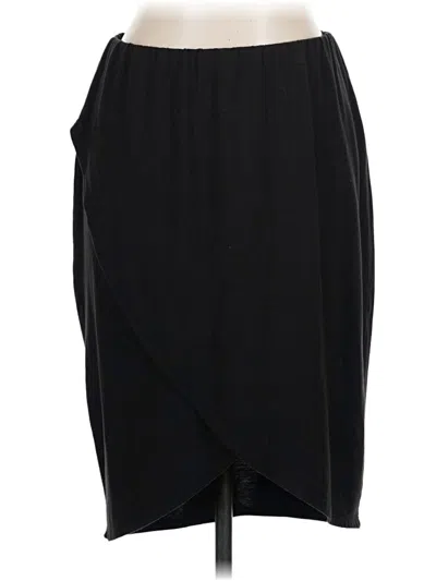 Pre-owned Maurices Formal Skirt In Black