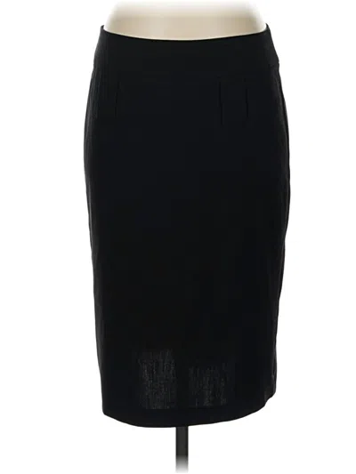 Pre-owned Maurices Formal Skirt In Black