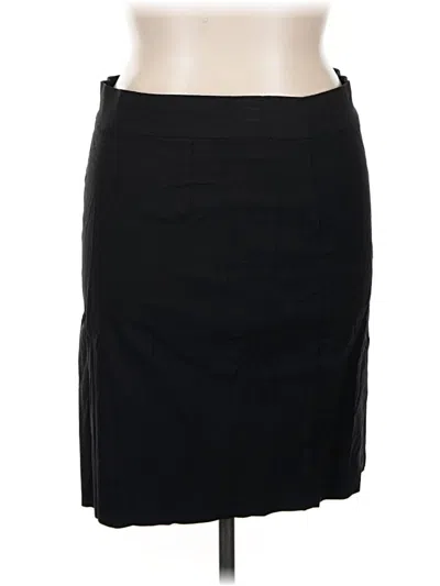Pre-owned Maurices Formal Skirt In Black