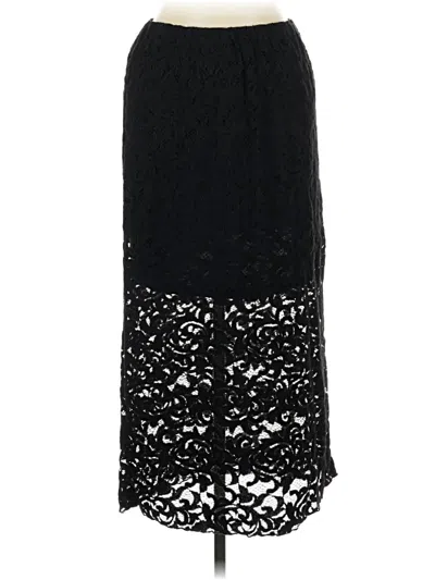 Pre-owned Maurices Formal Skirt In Black