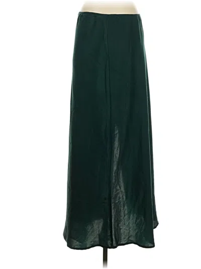 Pre-owned Maurices Formal Skirt In Green