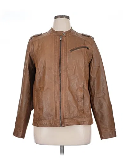 Pre-owned Maurices Jacket In Brown
