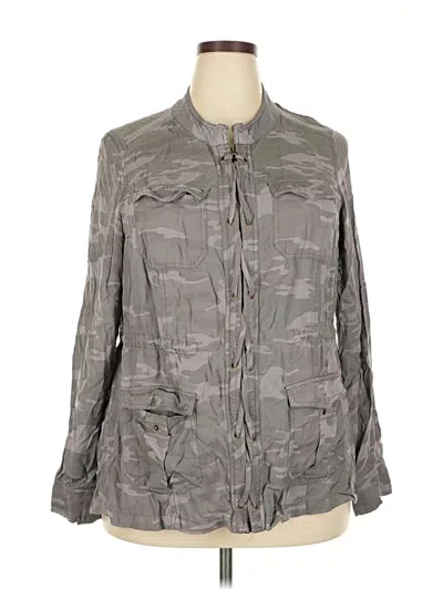 Pre-owned Maurices Jacket In Gray