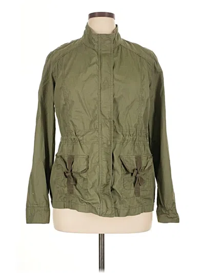 Pre-owned Maurices Jacket In Green