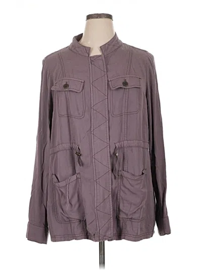 Pre-owned Maurices Jacket In Purple