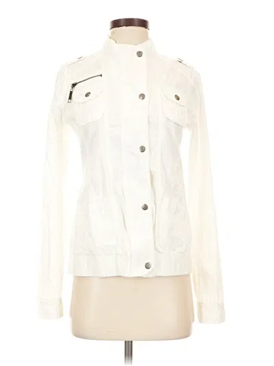 Pre-owned Maurices Jacket In White