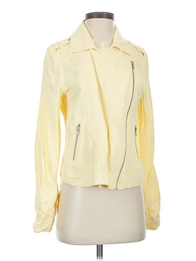 Pre-owned Maurices Jacket In Yellow