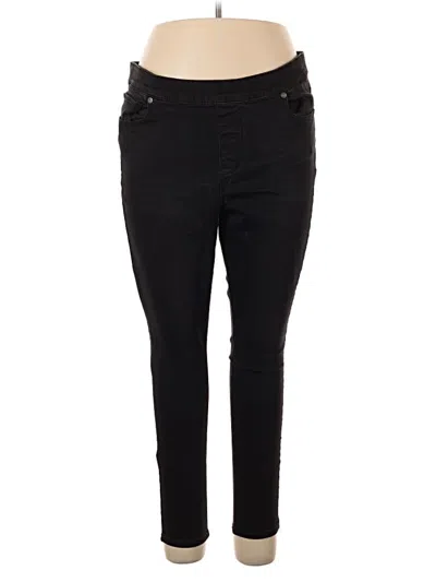 Pre-owned Maurices Jeggings In Black