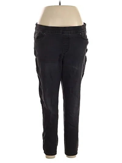 Pre-owned Maurices Jeggings In Black