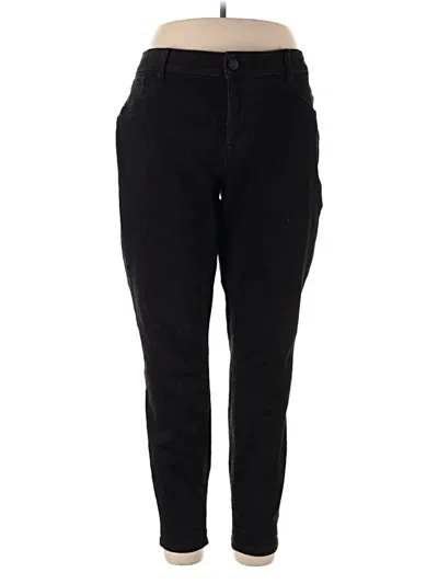 Pre-owned Maurices Jeggings In Black
