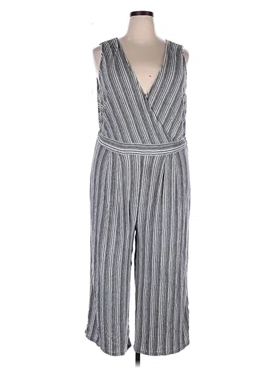 Pre-owned Maurices Jumpsuit In Gray