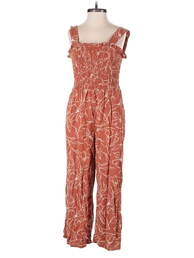 Pre-owned Maurices Jumpsuit In Red
