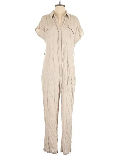 Pre-owned Maurices Jumpsuit In Tan