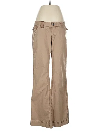 Pre-owned Maurices Khaki Pant In Brown