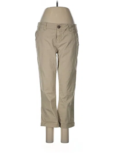 Pre-owned Maurices Khaki Pant In Brown