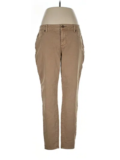 Pre-owned Maurices Khaki Pant In Tan