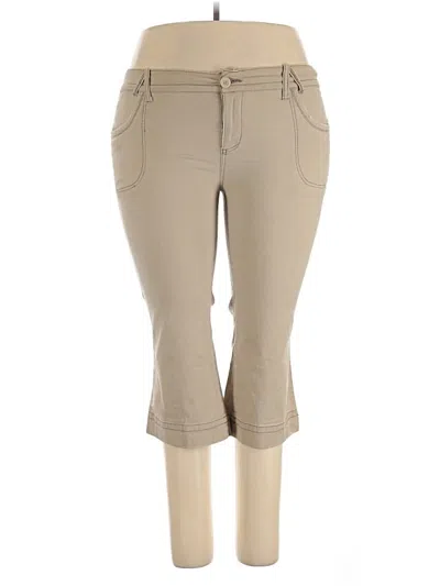 Pre-owned Maurices Khaki Pant In Tan