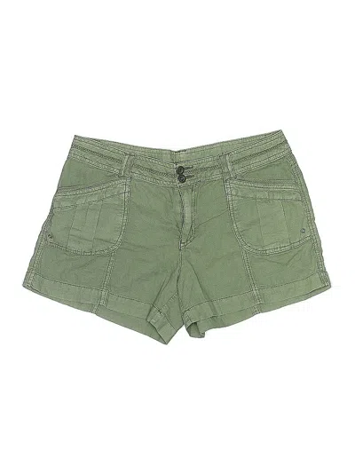 Pre-owned Maurices Khaki Shorts In Green