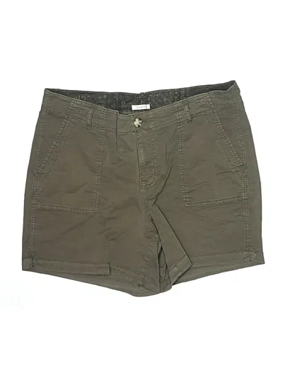 Pre-owned Maurices Khaki Shorts In Green