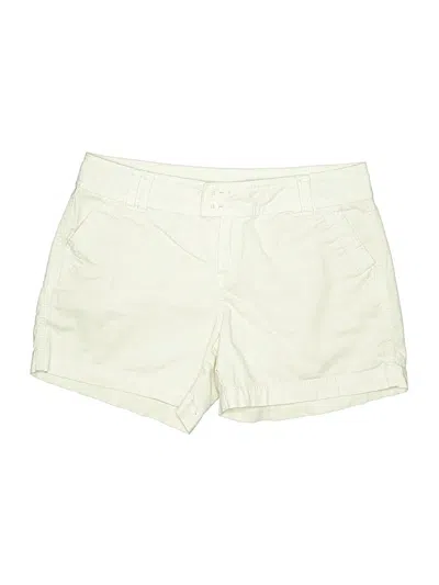 Pre-owned Maurices Khaki Shorts In Ivory