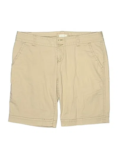 Pre-owned Maurices Khaki Shorts In Tan