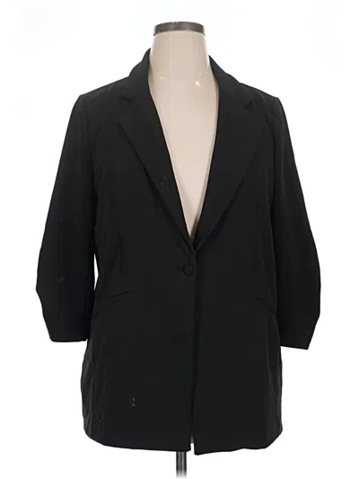 Pre-owned Maurices Kimono In Black